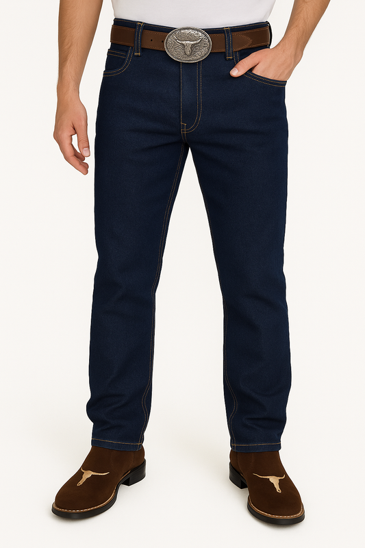 Calça Jeans Básica Azul